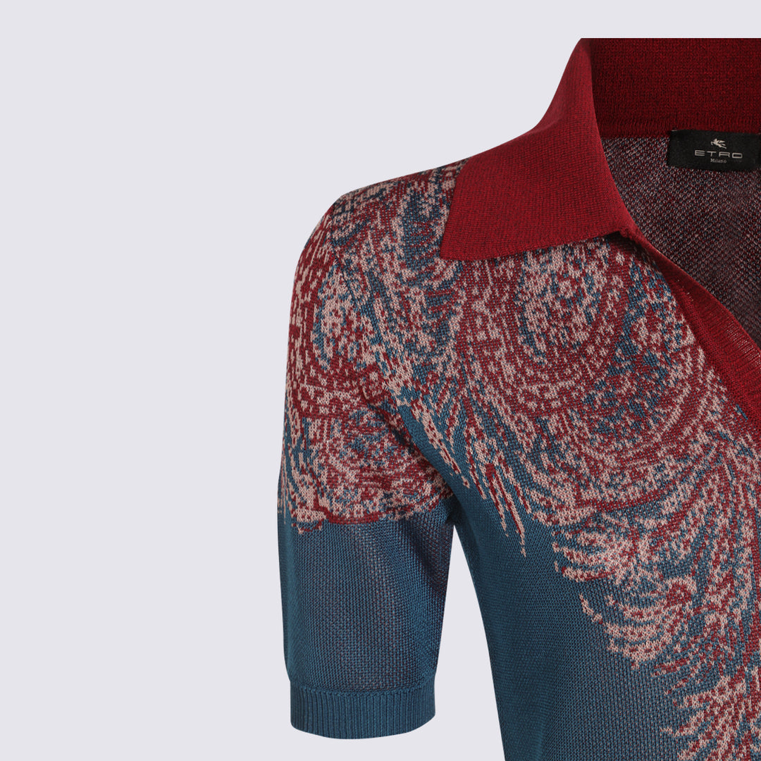 Etro T-shirts and Polos - AUBERGINE MIX | c6922401500516606c27b5a2c98f0a4a829dfe61