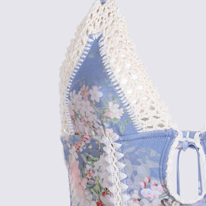Zimmermann Sea clothing - TEA BLUE BOTANICAL FLORAL | f15bc37b90b954231a64c2a041b891a9729712eb