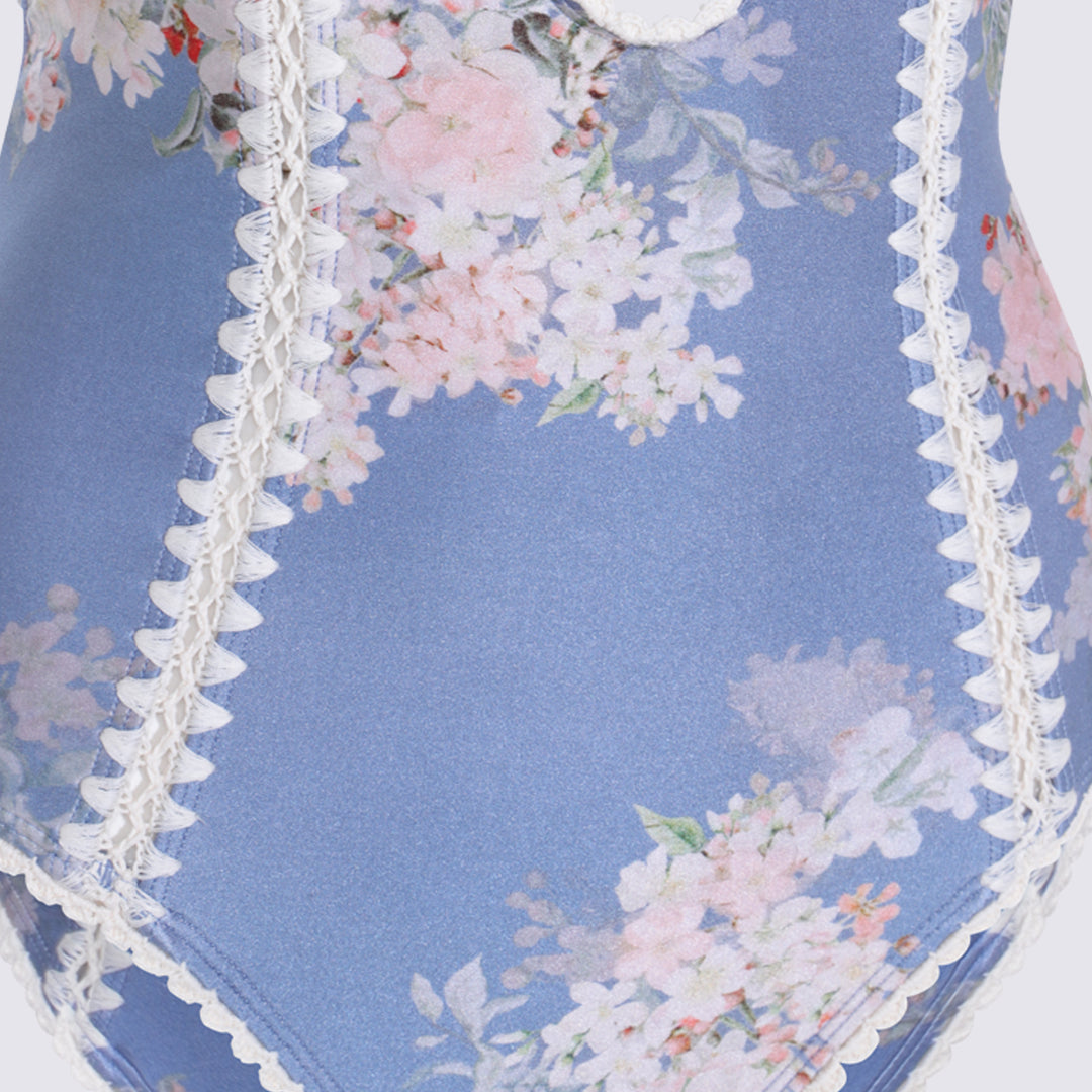 Zimmermann Sea clothing - TEA BLUE BOTANICAL FLORAL | 7be09fcaec2f16f31ddf1ae3919e9a18875b6808