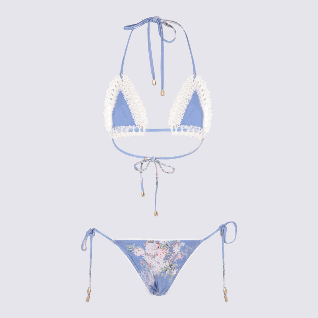 Zimmermann Sea clothing - TEA BLUE BOTANICAL FLORAL | 33c7a36b5db26a865bbe3458f84bea893fd77268