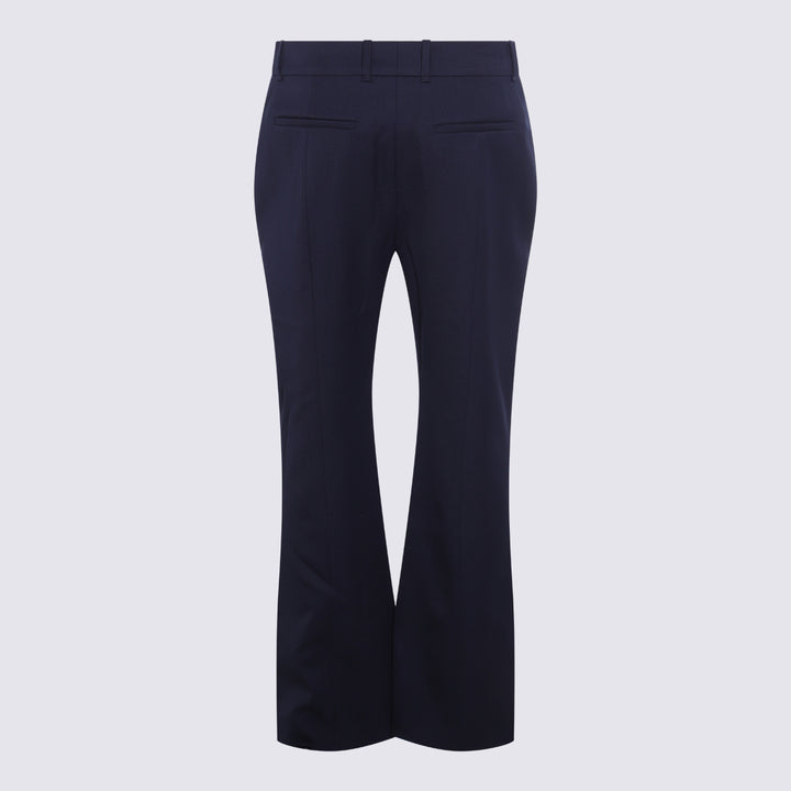 Alexander Mcqueen Trousers - Blue and green | ba057fd37e33ce120a986911ffded48b6f4b40a8