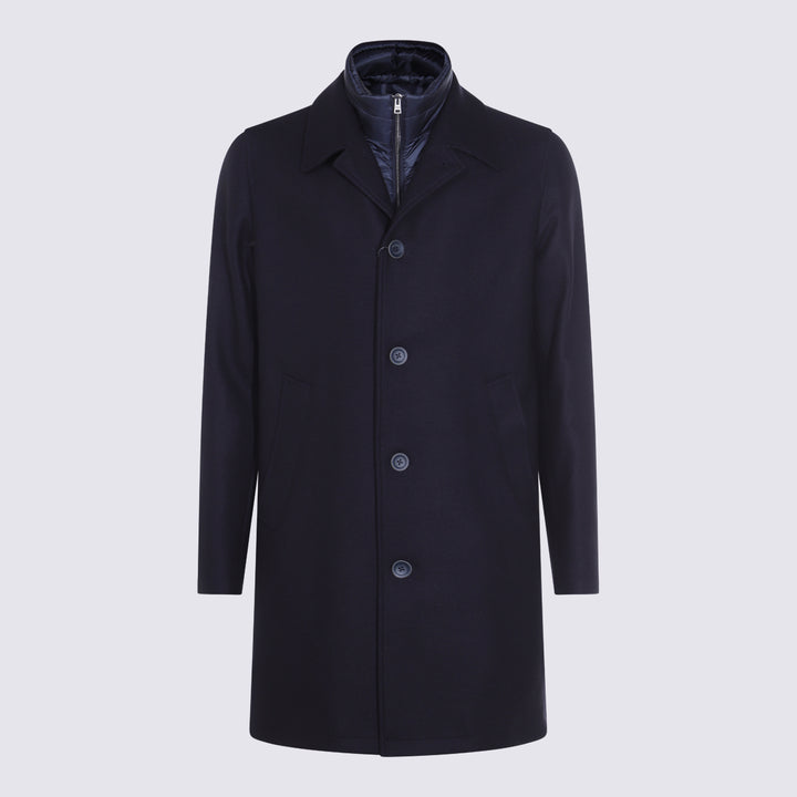 Herno Coats - Blue and green | 83d5d83ecaff3b85a4576fe73bc2ebee3df439fb