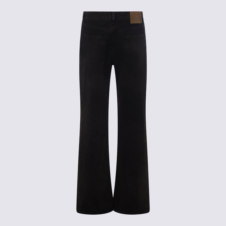 Haikure Jeans - BROWN BLACK | 714d01866f1e3aa63aea5378253004a1dfb4f602