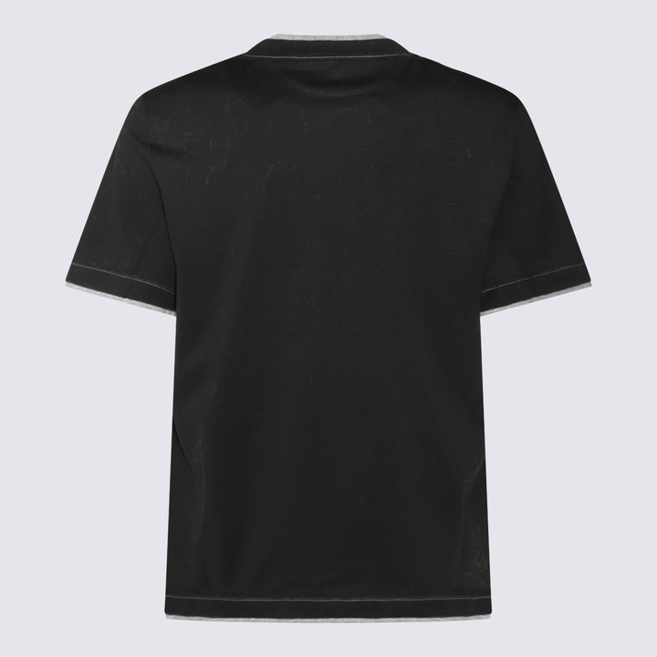 Brunello Cucinelli T-shirts and Polos - Blacks and greys | 8ee6fcc5118779471077854a1cd15193493c04cc