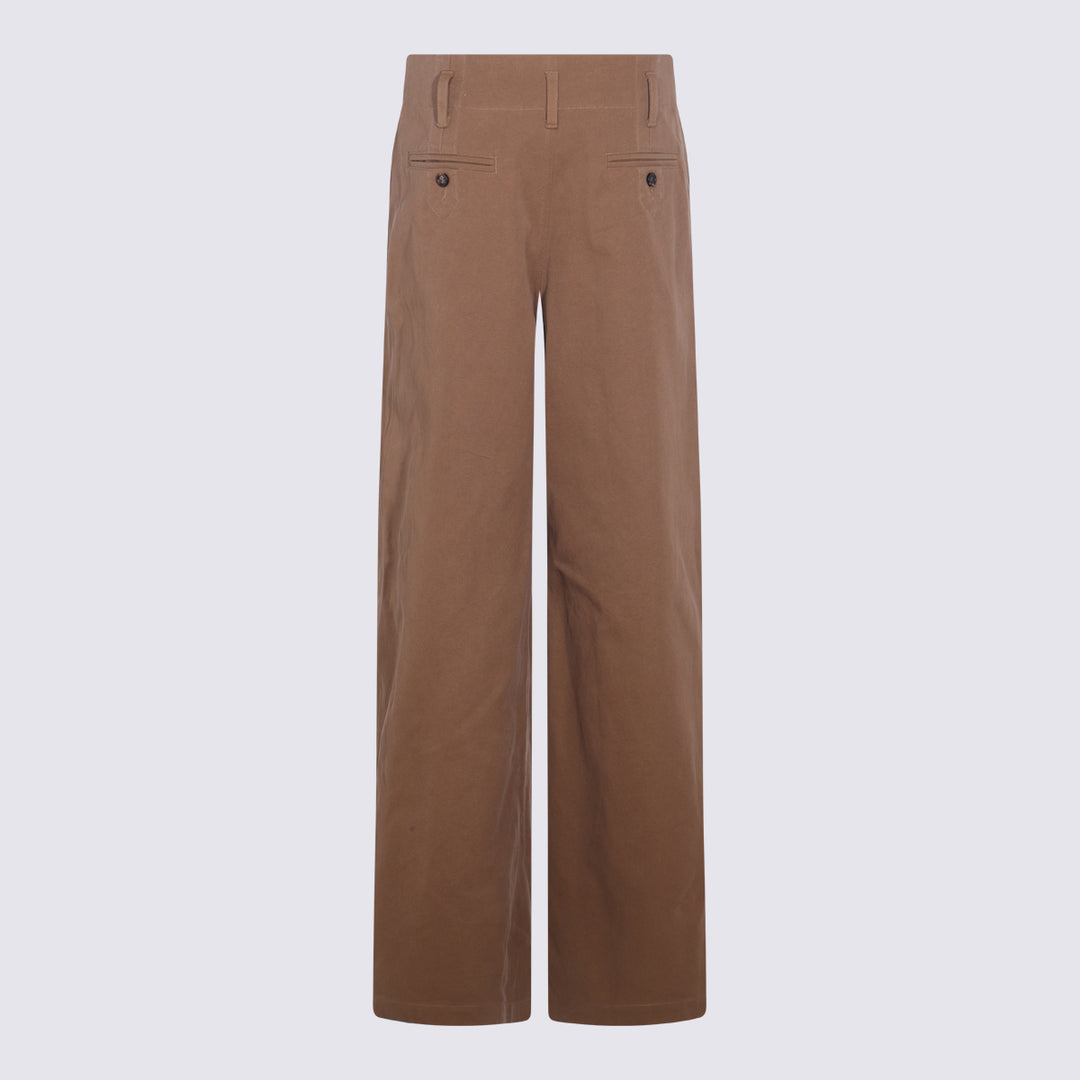 Chloè Trousers - MUSTARD BROWN | a87bdc192dca7b2fa994172760b84ed0dfe5c9c4