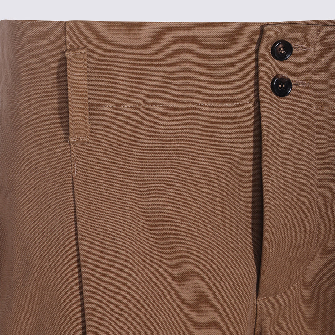 Chloè Trousers - MUSTARD BROWN | 63edddfe4bc4cded1e71f1aca9a1892411a26584