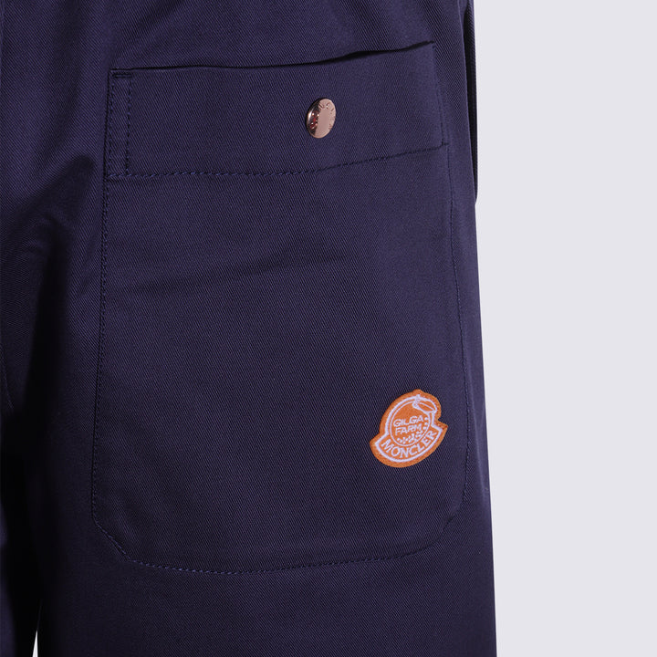 Moncler Genius Gilga Farm By Donald Glover Trousers - Blue and green | 05c1bebaf1e2102289773c6e679f1882e1bce735