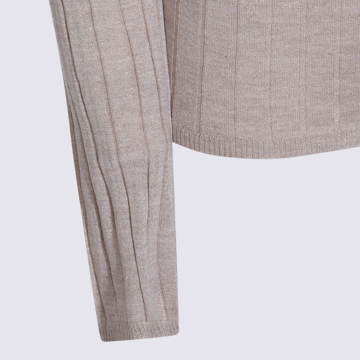 Brunello Cucinelli Sweaters - DESERTO | 348521f8433ba91316bea0252cf98682a84827cc