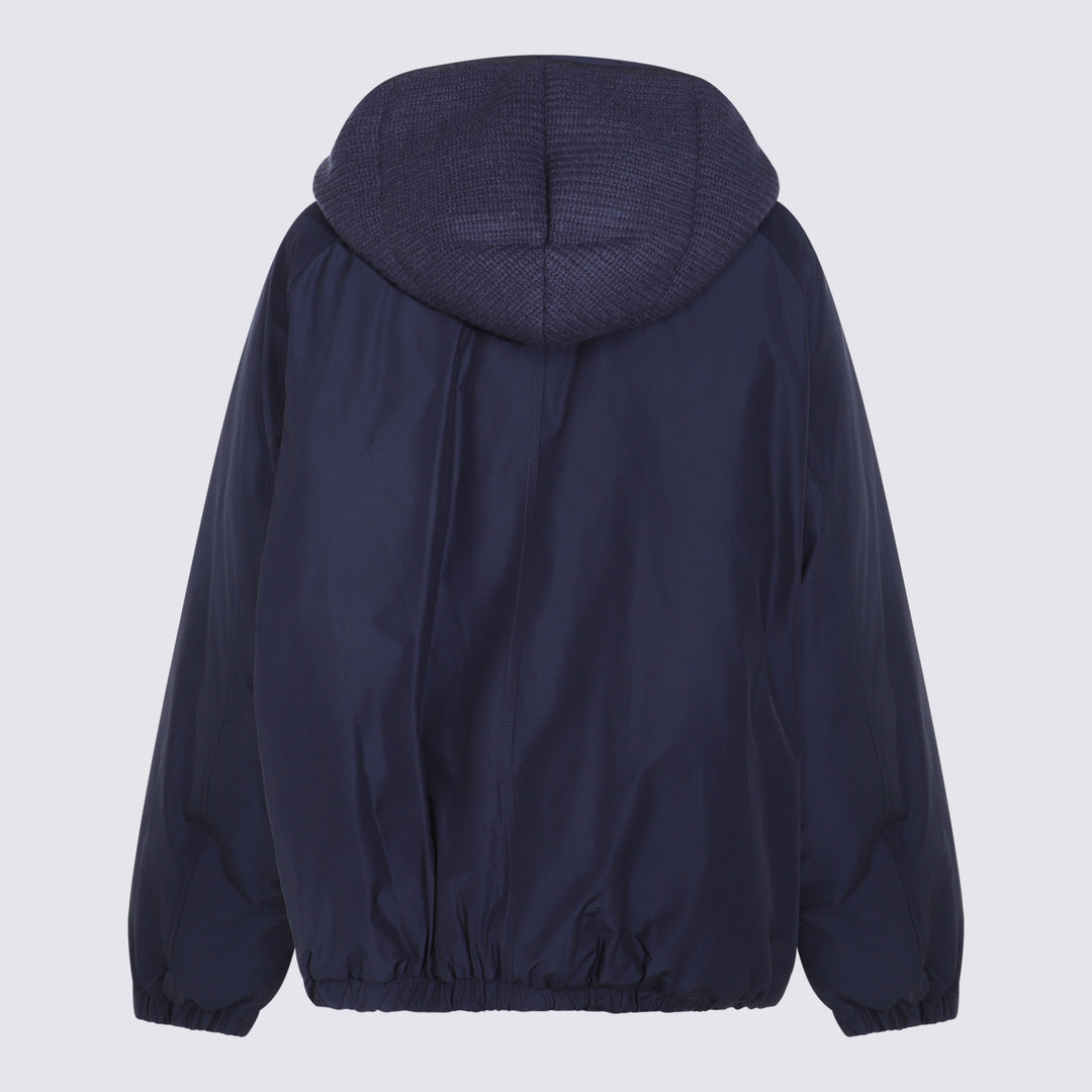 Brunello Cucinelli Coats - BLU PROFONDO | eca3bf436f88f13f781740bdd2e3bca5901b59a5