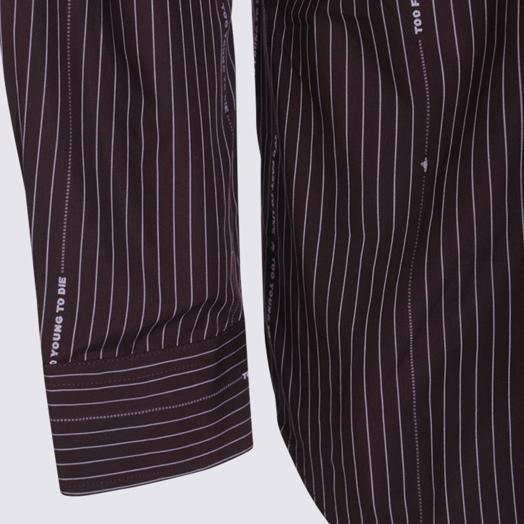 Vivienne Westwood Shirts - Brown | cfa93d58922c703de1dd74bf76a7f3060de9efef