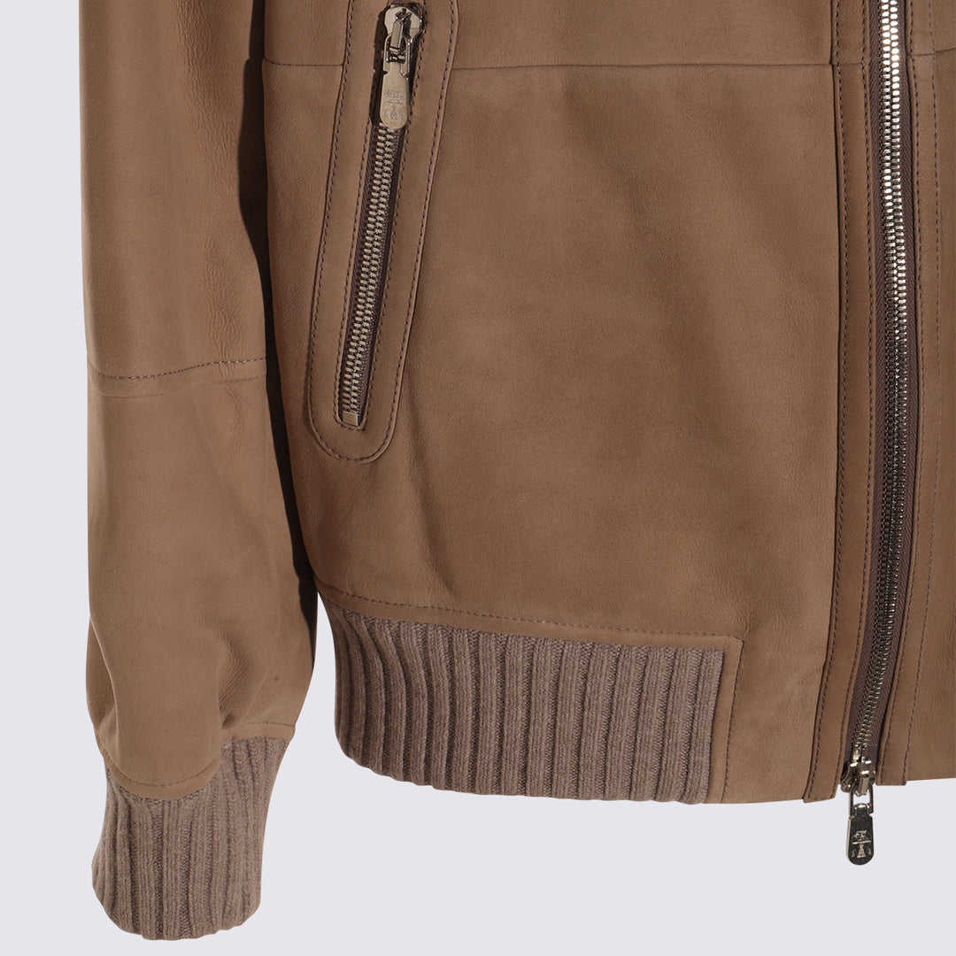 Brunello Cucinelli Jackets - Brown | 6779d5650f15df8ce0ffa8fdd583189dfda7af4f