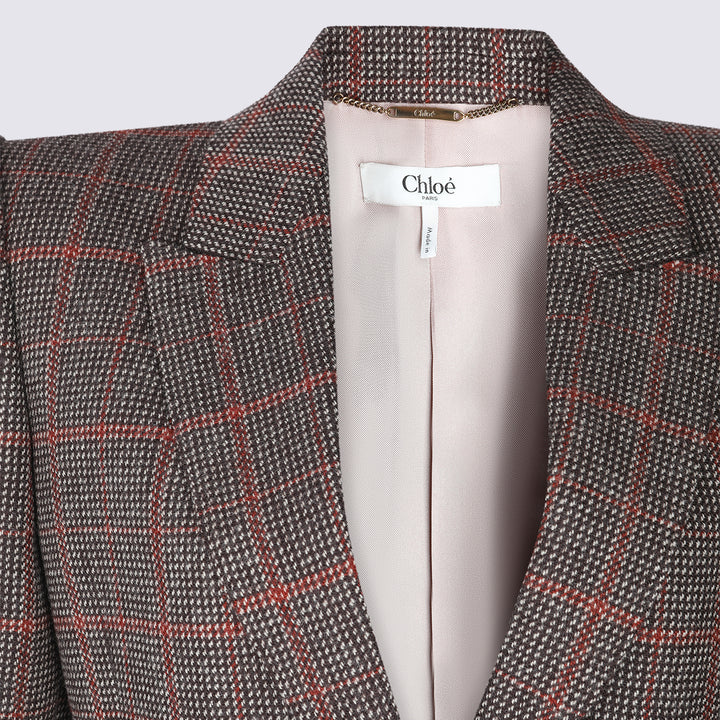 Chloè Jackets - BROWN - BEIGE 1 | 1f6a10fe2e1dba864b69e8adcae733c21a66514d