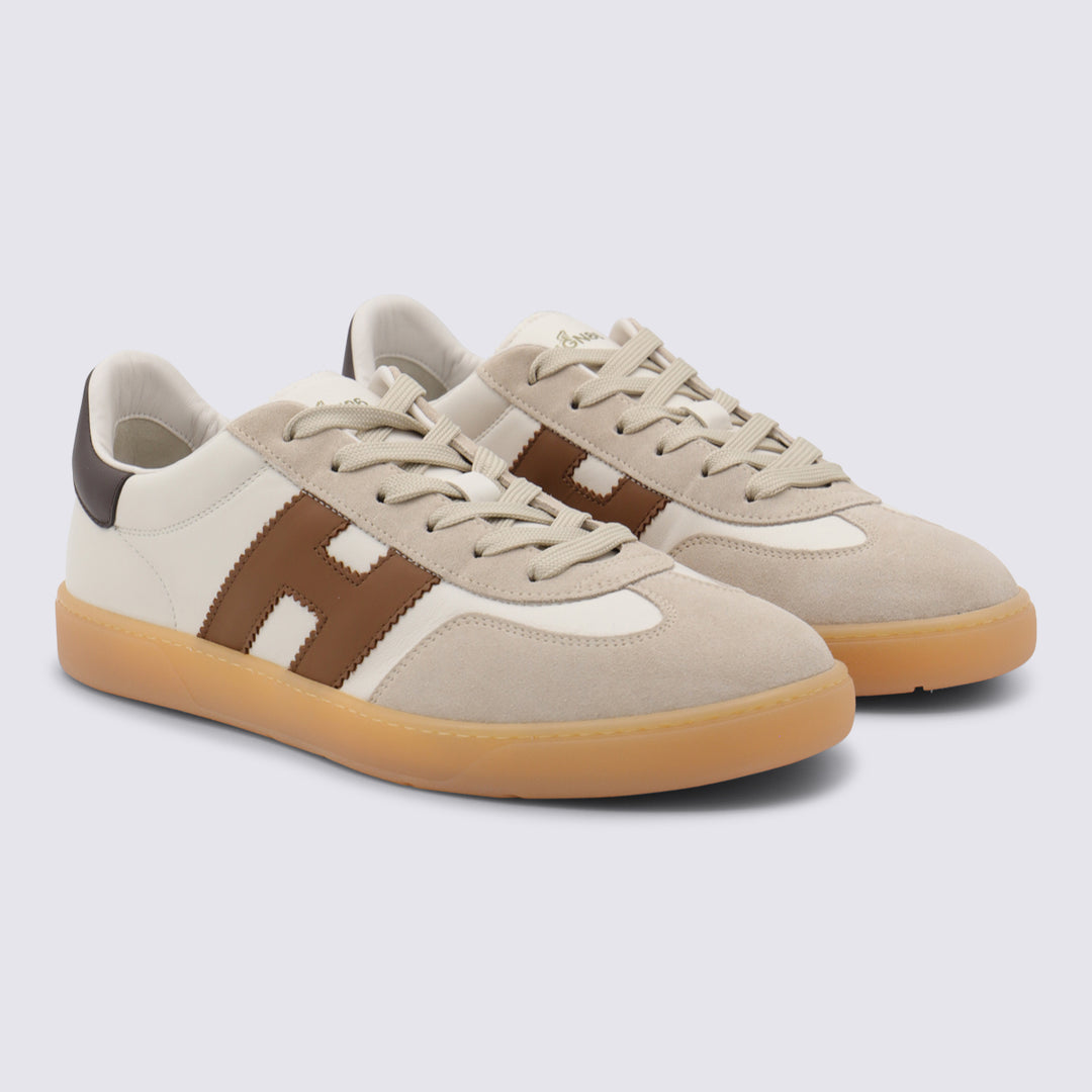 Hogan Sneakers - WHITE-BEIGE-BROWN | cbd06d3c5ce481708ef5f85c7a91b7dce6ed6670