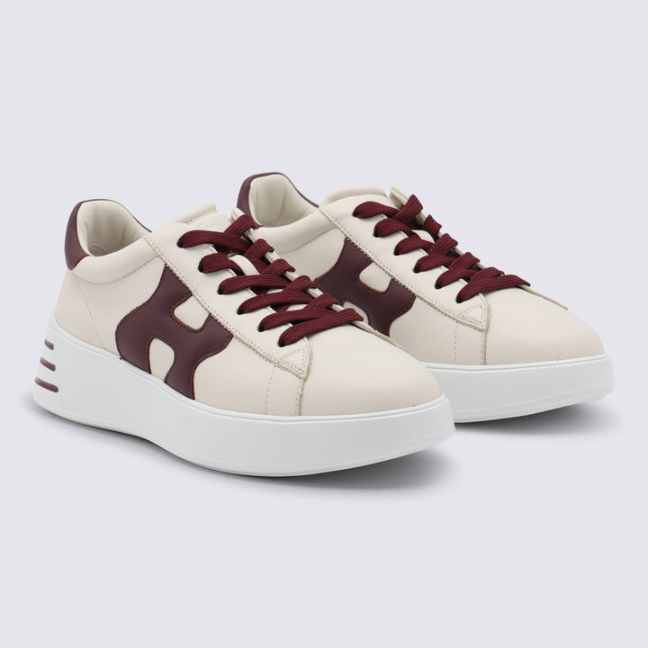 Hogan Sneakers - BEIGE/BORDEAUX | a52cc2db716c94b2bde2684f9520a6a5e09af54c