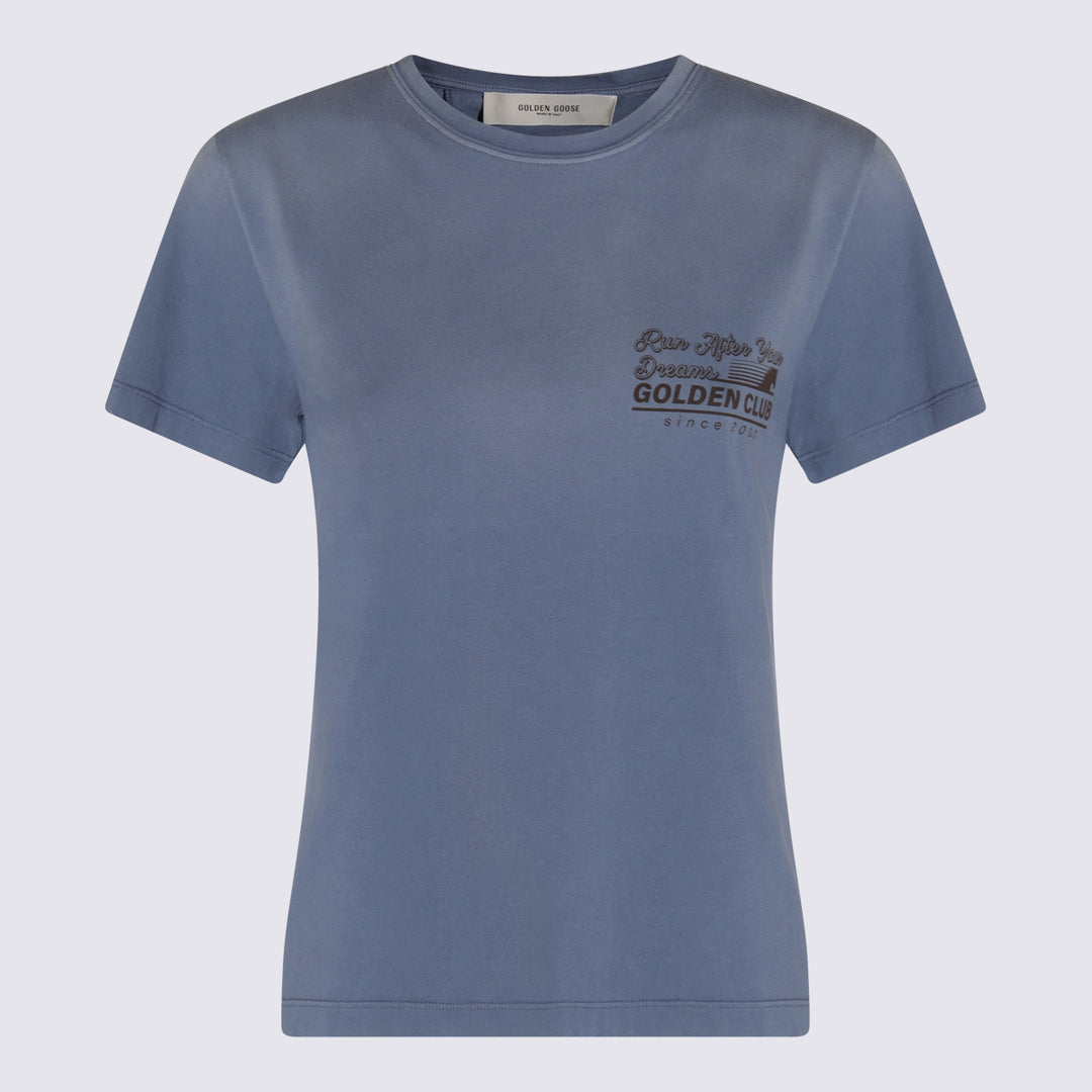 Golden Goose T-shirts and Polos - CHINA BLUE | 55f4cb66aa78f2eac202511435e49fb361b53d7b