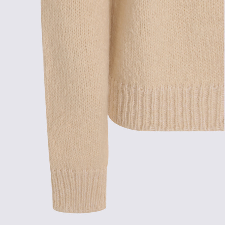 Jil Sander Sweaters - CHALK | 8dc824c156dc35b1586669ac4581b8298f812778