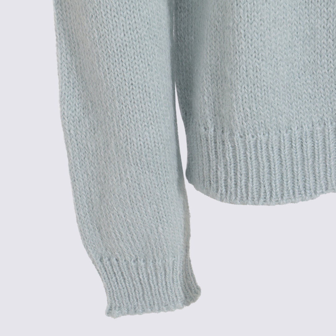 Jil Sander Sweaters - POWDER BLUE | c69b600e711bb799554957adef1a9a791101fca7
