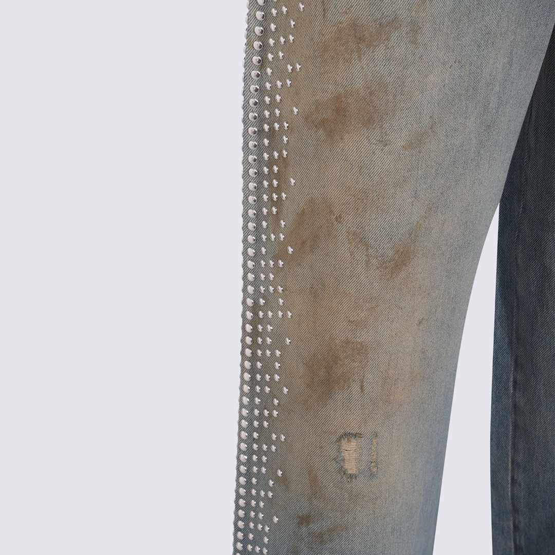 Golden Goose Jeans - Blue and green | 6a096c6931b5e1bb46c4361420f5ed18364809d8