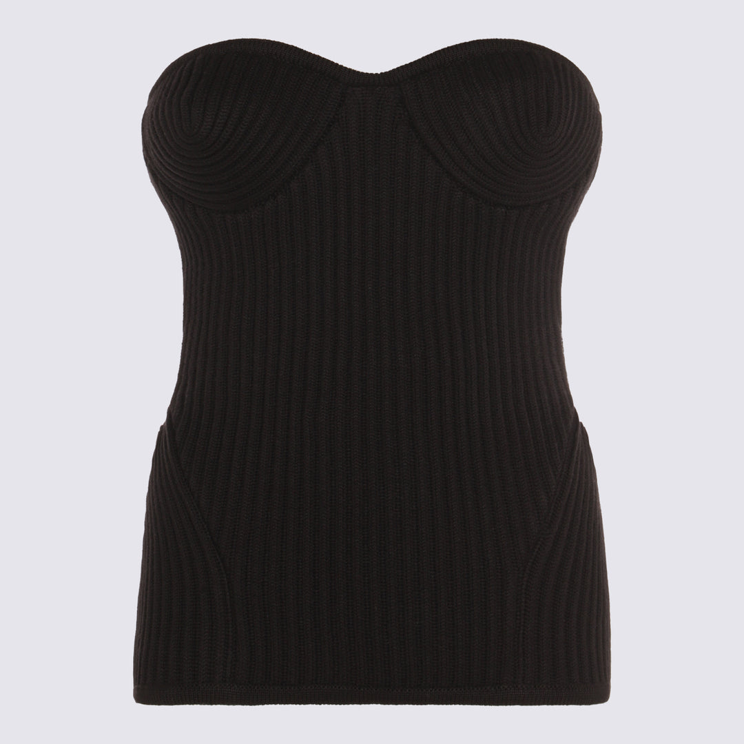 Jean Paul Gaultier Top - Blacks and greys | 642f7af66f12f2b1e7feaf3198142393f54c68f2