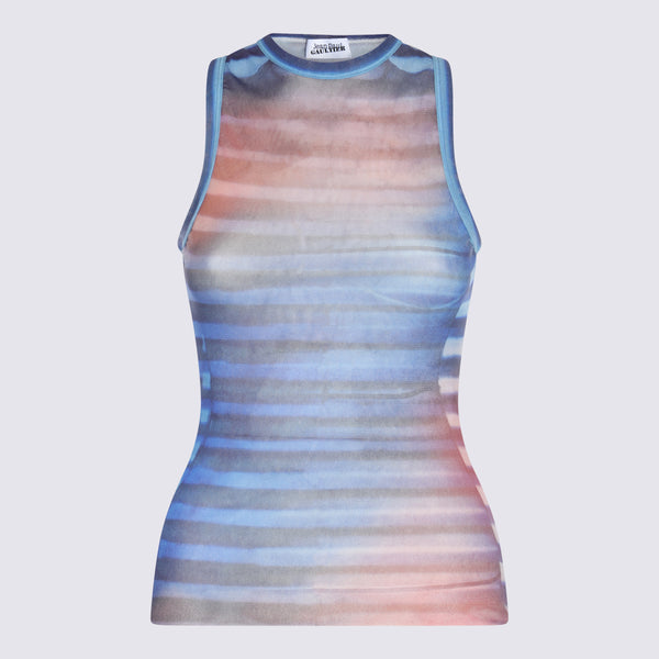 Top Lightblue/Blue/Peach