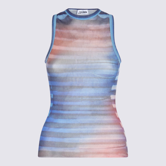 Top Lightblue/Blue/Peach