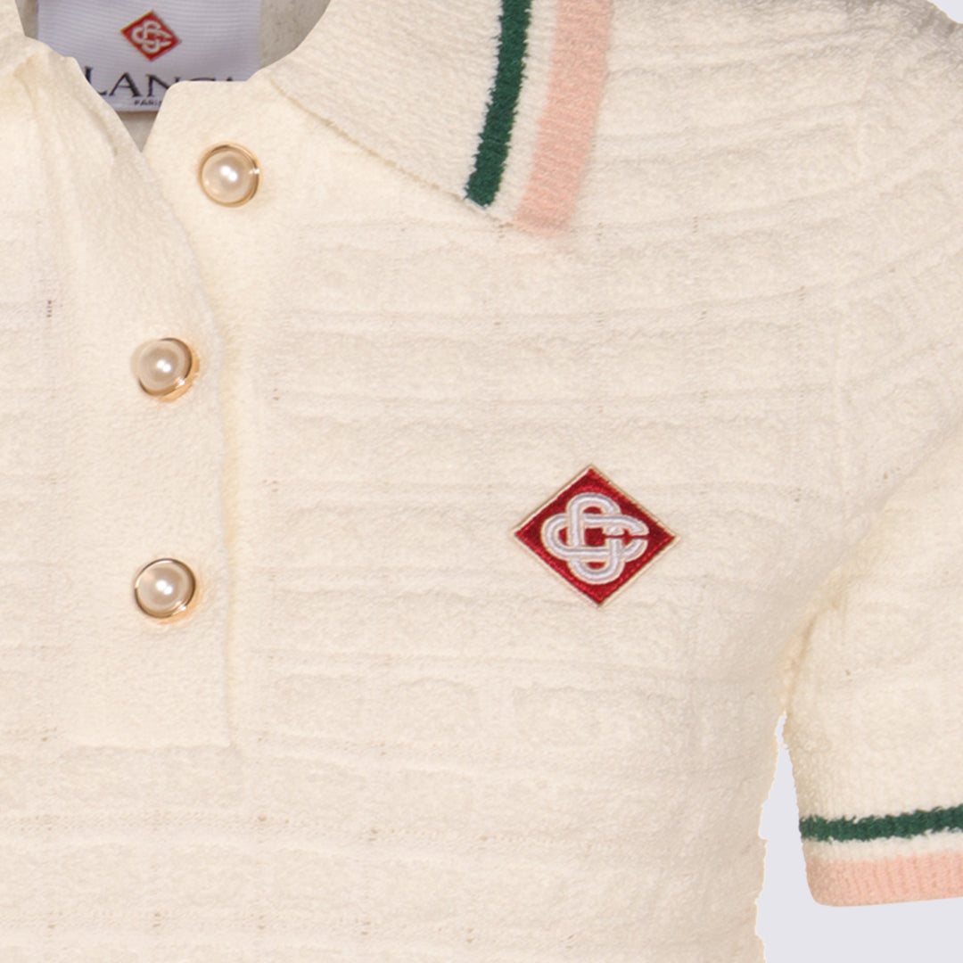 Casablanca T-shirts and Polos - Light and natural | 01193e02ec61df1c040b8164610311a46ae39f1c