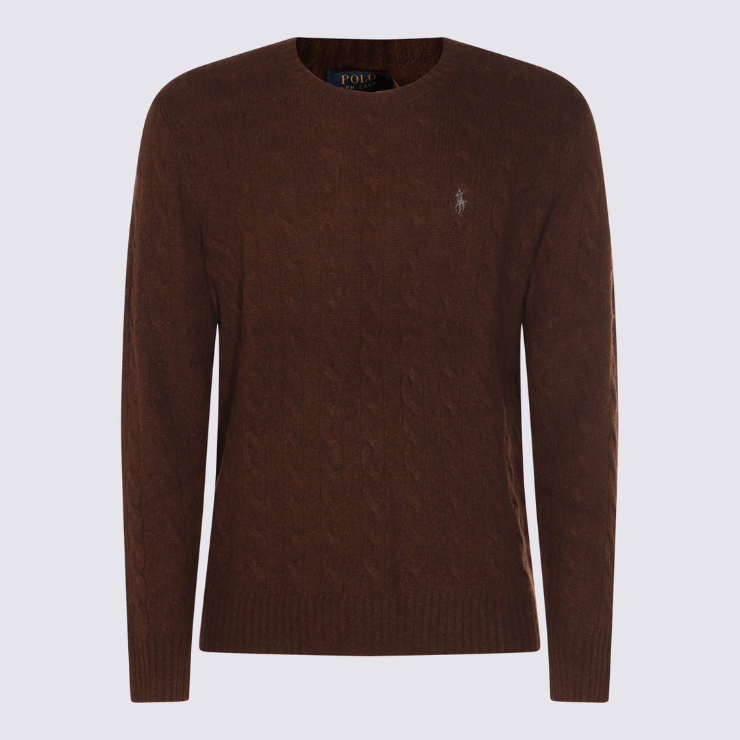 Polo Ralph Lauren Sweaters - CACAO BROWN HEATHER | b80a0a7f7e59ff6d7a47d009f672eec803bdb323