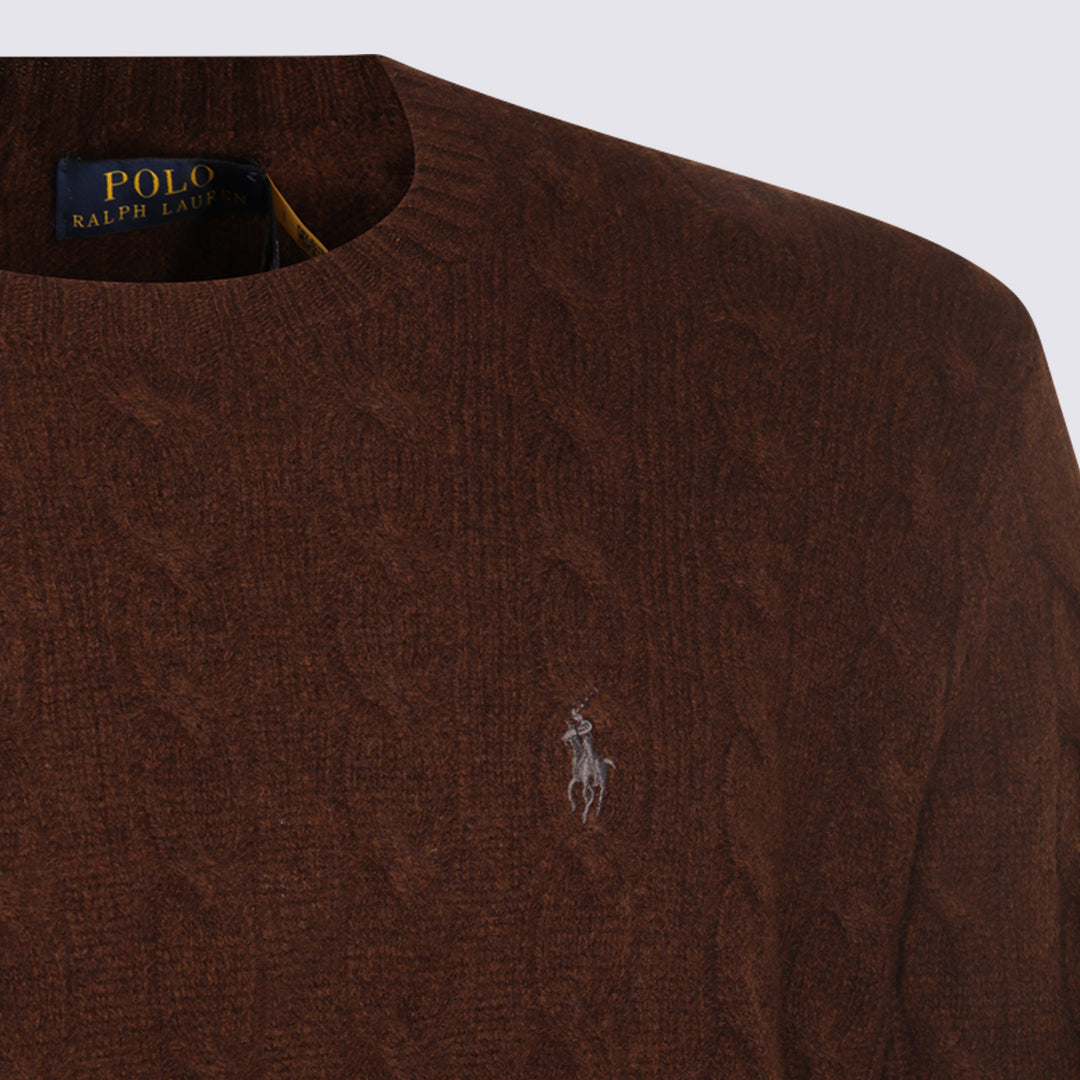 Polo Ralph Lauren Sweaters - CACAO BROWN HEATHER | cf76ffab6be1dc09bf41a8c55fa2d84007da2667