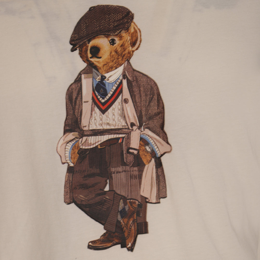 Polo Ralph Lauren T-shirts and Polos - FA25 DECKWASH WHITE HRTG BEAR | 75a5d51c66da14947927b7051e51533c51e64208
