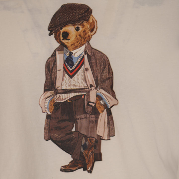 Polo Ralph Lauren T-shirts and Polos - FA25 DECKWASH WHITE HRTG BEAR | 75a5d51c66da14947927b7051e51533c51e64208