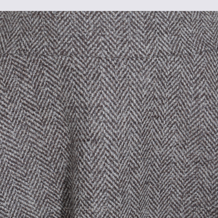 Brunello Cucinelli Skirts - MARRONE/GRIGIO/BEIGE | 3b164051f1abe5c2d926b4c4fe407ed5bfee8ad3