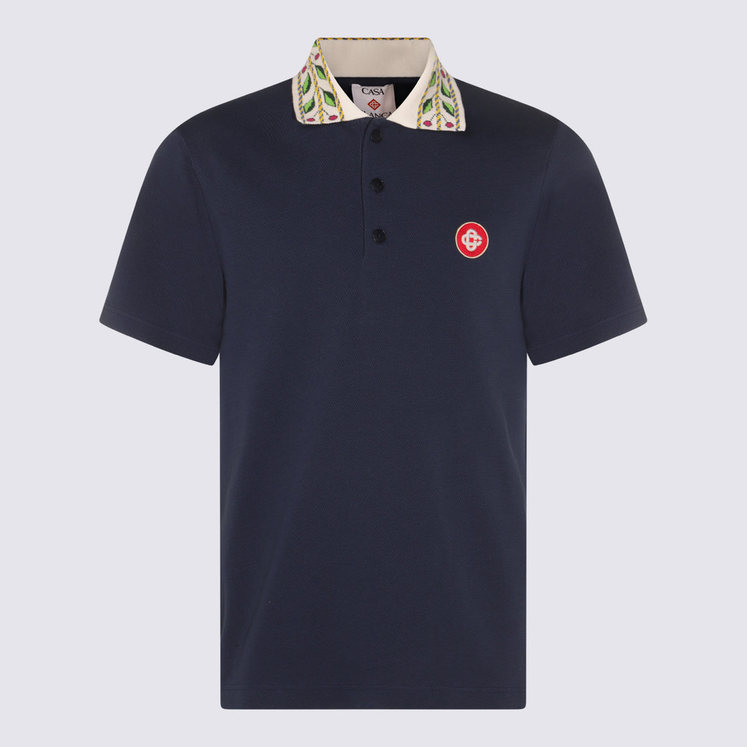 Casablanca T-shirts and Polos - Blue and green | 1c98904576bf8295792a885d4b16637e79152353