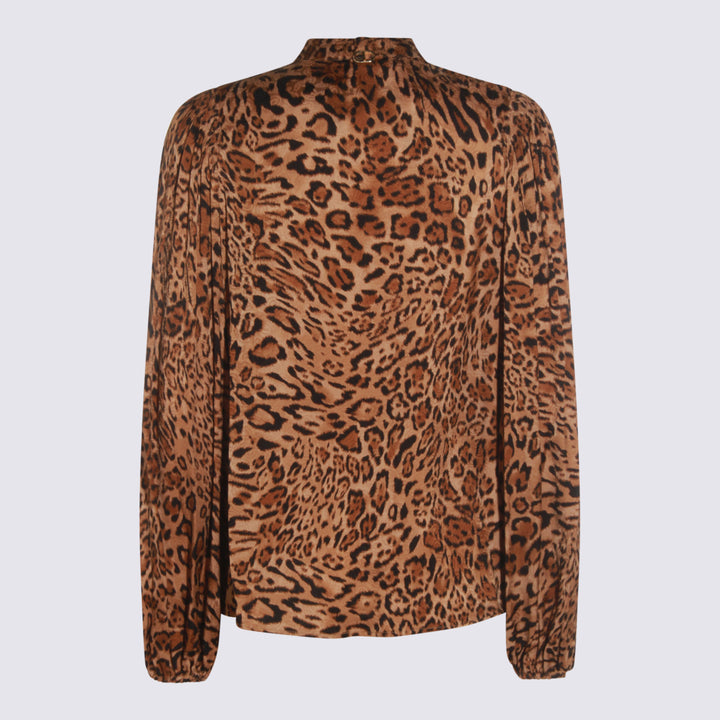 Twin-Set Shirts - ST.ANIMALIER COFFEE/LAND | 2442ee82344692e7a81ed157438a13fcb1eca019