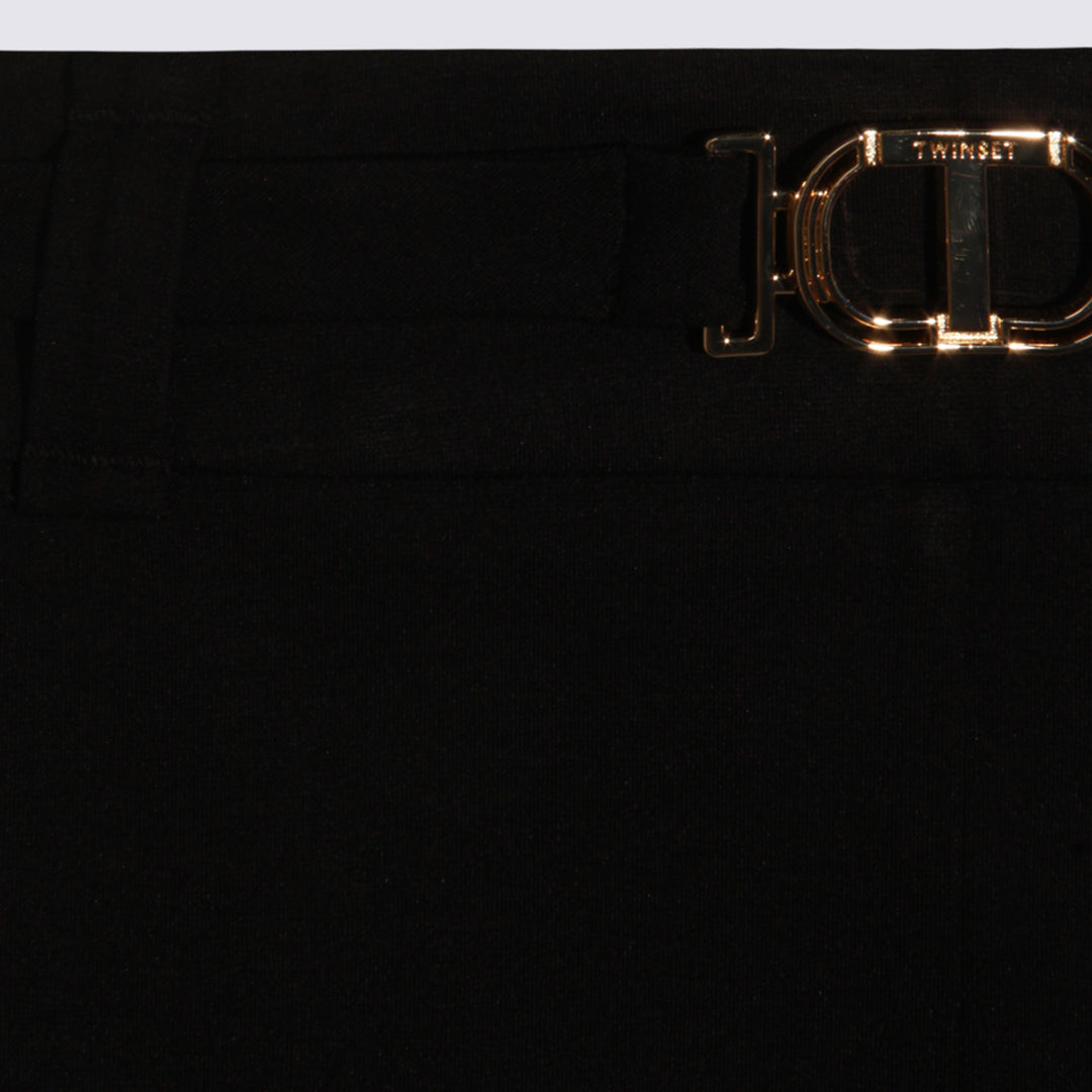 Twin-Set Trousers - Blacks and greys | 19fc40c0094f50cd812a24f4876f8ea7dbfe440d