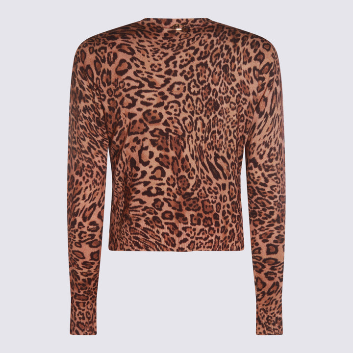 Twin-Set Sweaters - ST.ANIMALIER COFFEE/LAND | 922af8fc49fbfa68b77259eb0e301b54123f48eb