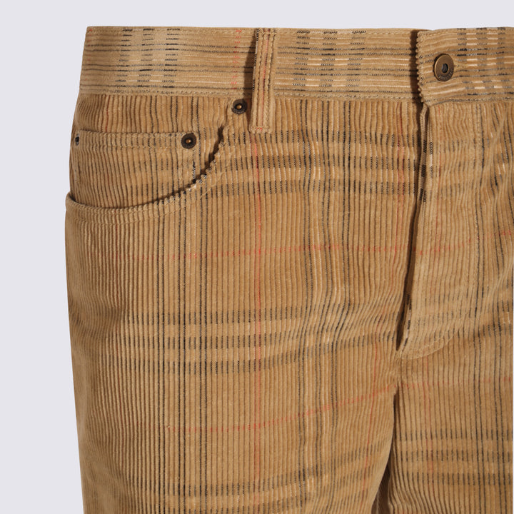 Burberry Trousers - SAND IP CHECK | 6017e21c3c15f04c0e74f1ce7a8972cf213a341f