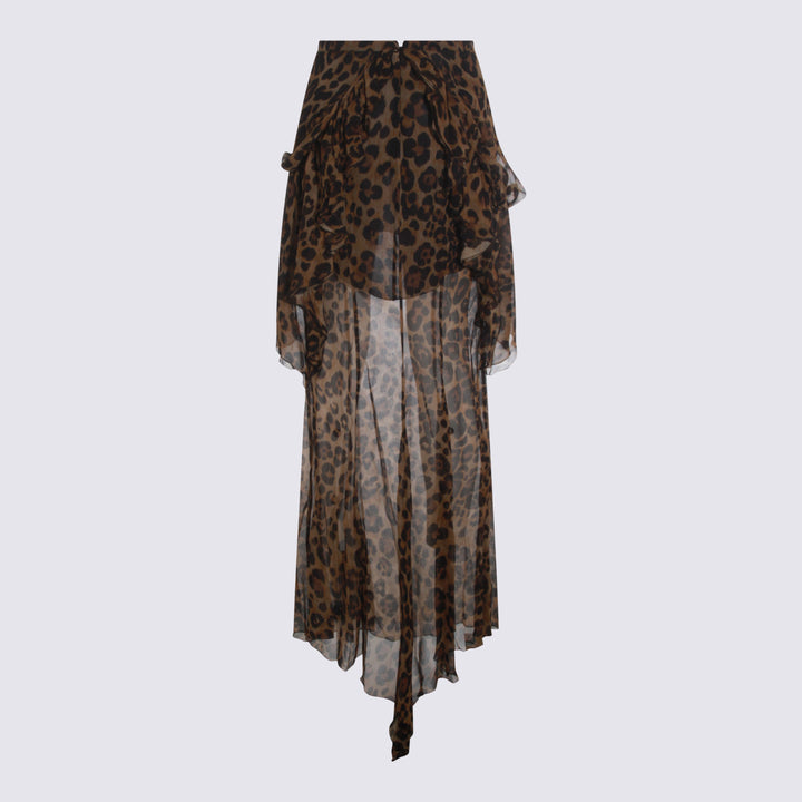 Blumarine Skirts - BROWN SUGAR/BLACK | 4154cd31833b2f24c7721a4f1133f9abc6e0160b