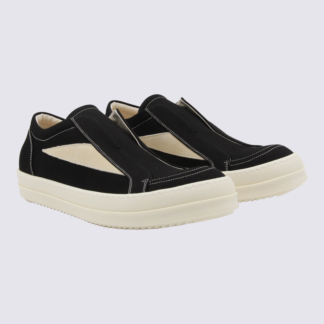 Rick Owens Drkshdw Sneakers - BLACK/MILK | 494f555f0df516b946a0bd79b6d906fe513ed76a