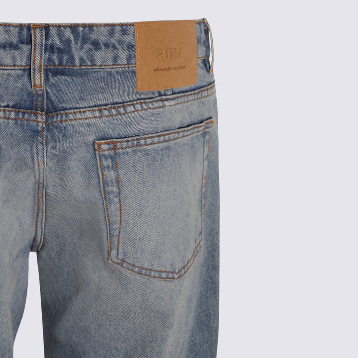 Ami Paris Jeans - Blue and green | f44c23157c18520b3ae0b5269a03301fade151d1