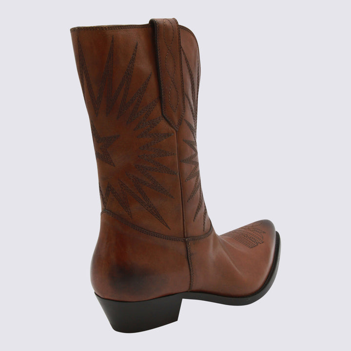 Golden Goose Boots - Brown | 94bac87b416ff1948519f2d945fd12988ef779b4
