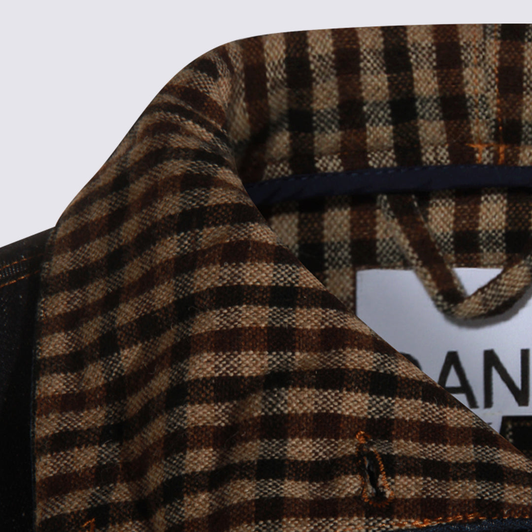 Ganni Jackets - Blue and green | 94278475a37a6dcb6846f3dc5516f01264fa5c0b