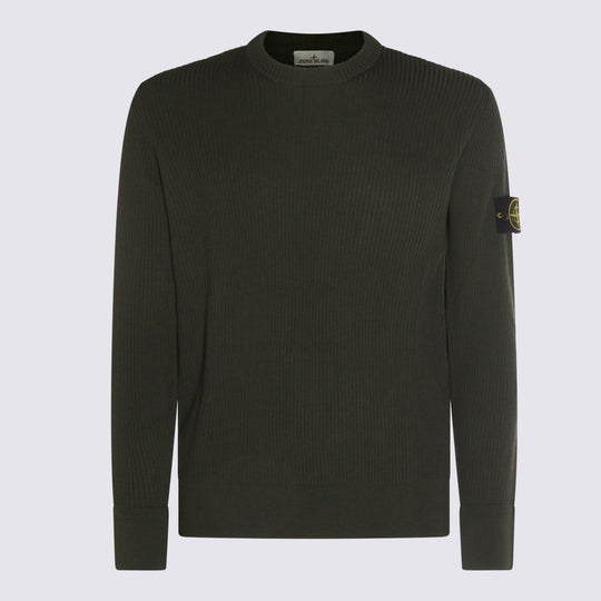 Sweaters Military Green