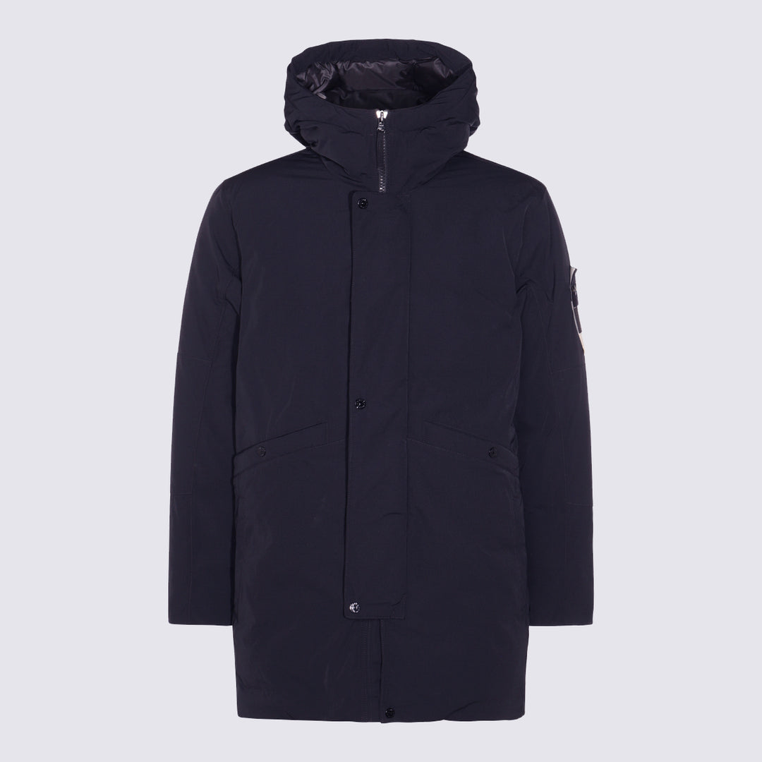 Stone Island Coats - Blue and green | ae154c33a1ef1fc62d31284b9a0ced69b517faed