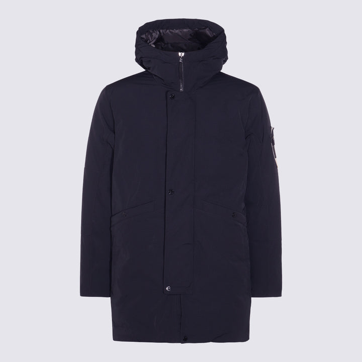 Stone Island Coats - Blue and green | ae154c33a1ef1fc62d31284b9a0ced69b517faed