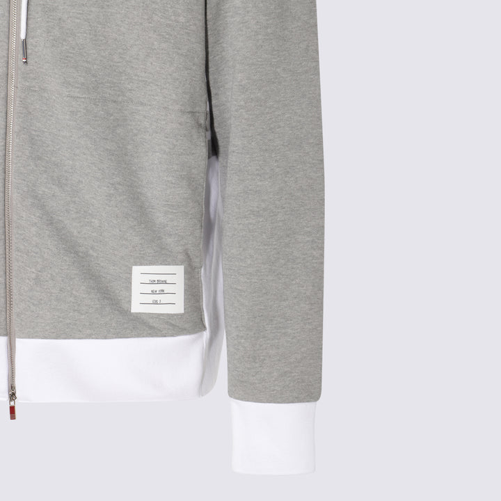 Thom Browne Sweaters - LT GREY | 6b635b4f24a22bc4ba1a65e8bd4ceefd31f83ce4