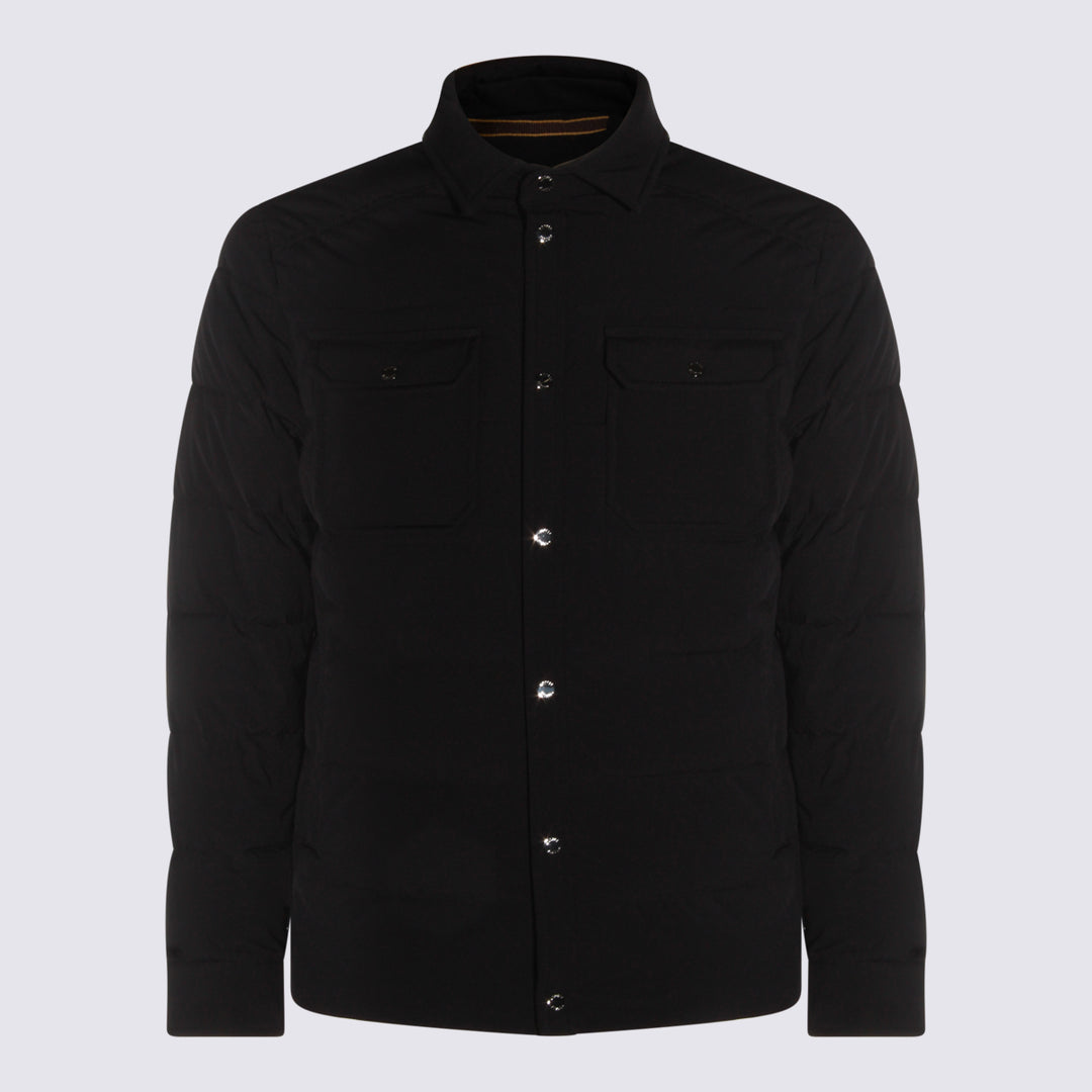 Moorer Coats - DARK BLU | bce5f60937fea5ca99f157807be4e345a77211fd