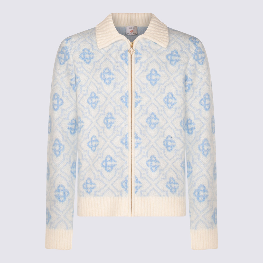 Casablanca Sweaters - IVORY SKY | 269a0a3c0b765f26980da5eba6a9bc621201ebc1