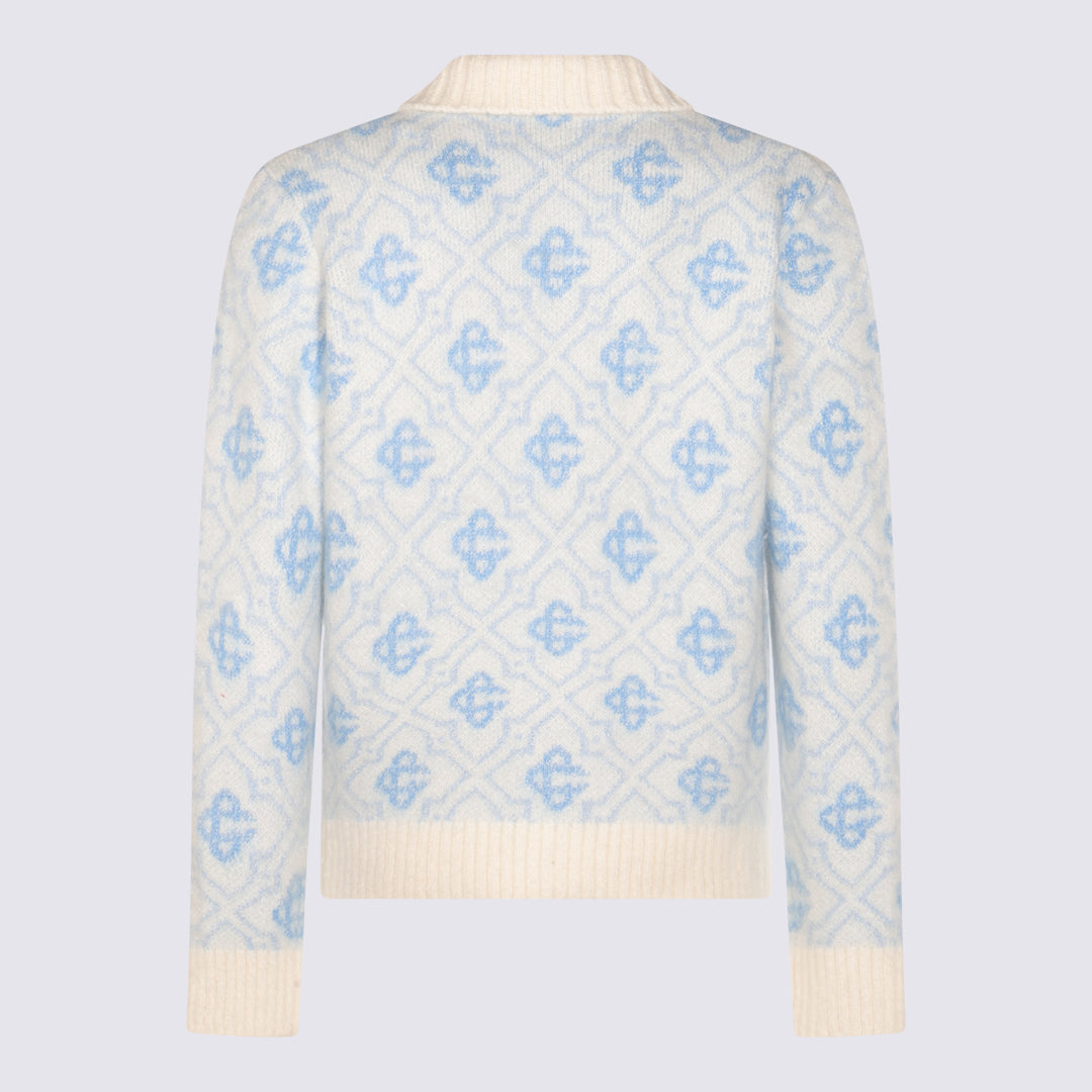 Casablanca Sweaters - IVORY SKY | b7f3df5fc9b28b59a85214eee08f38e0403106ab