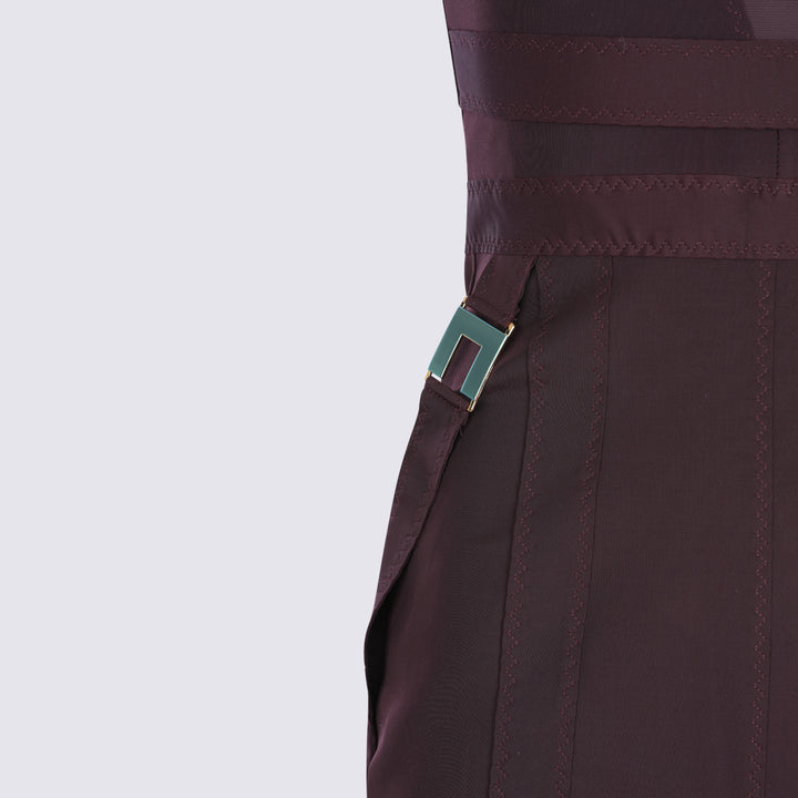 Elisabetta Franchi Dresses - MERLOT | bbc8e003c8c1dbde2d163acd7741a8f01956846f