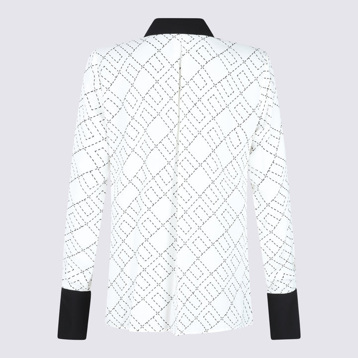 Elisabetta Franchi Shirts - MILK/NERO | 1b30e686bfd12d24b84162e2f9bb156db3c81e90